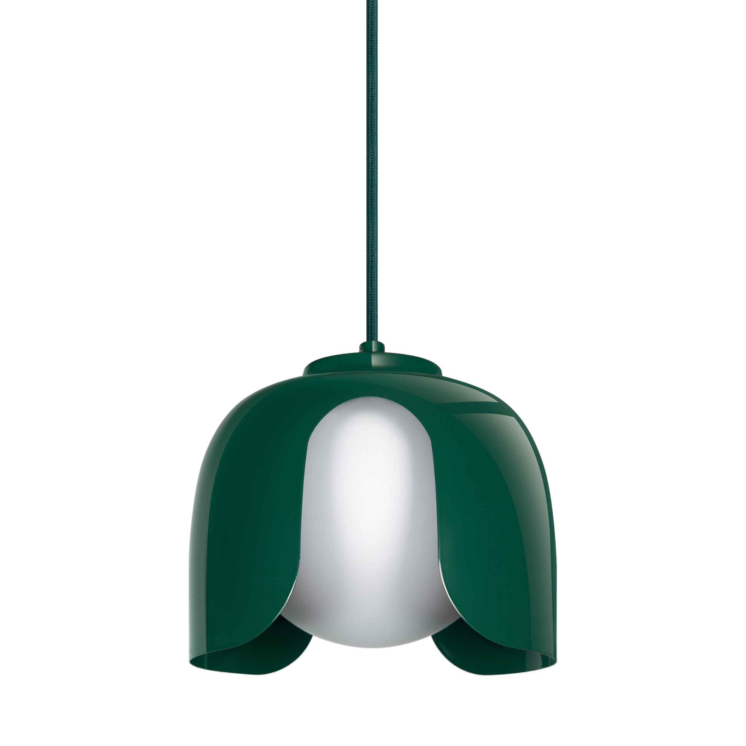 Osram corolle lamp in dark green
