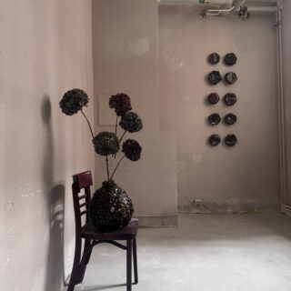 Ceramic Studio Allsam Ceramic wall Art and vase