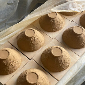 Nittsjö keramik ceramics being made