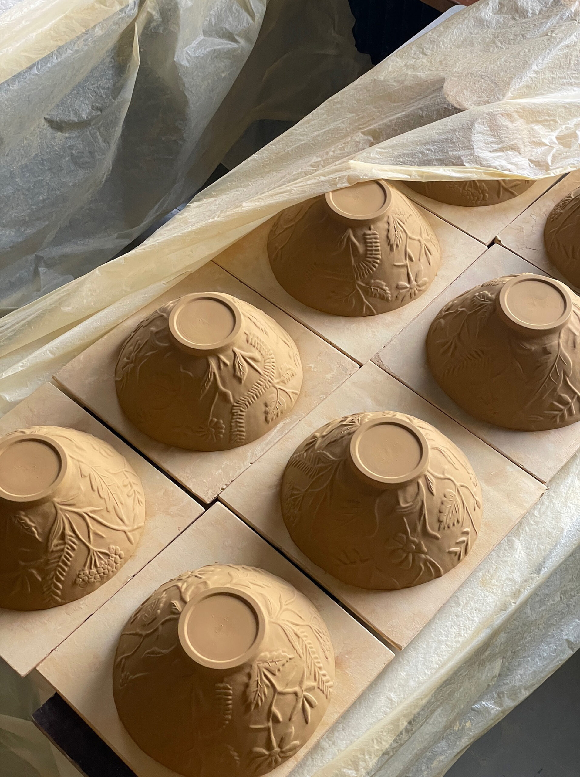 Nittsjö keramik ceramics being made