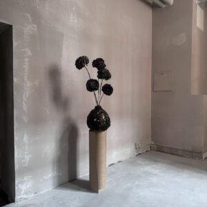 Sculptural ceramic vase by AllSam at AllSam Studio. Handmade ceramic defined by organic texture and craftsmanship.