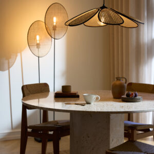 News osram decor rattan daisy pendant