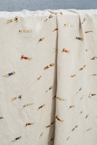 NYHET Swimmers broderad metervara