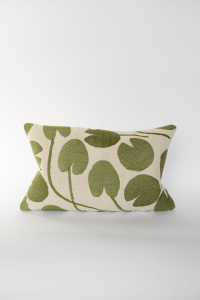NYHET WATER LILIES Broderat kuddfodral 