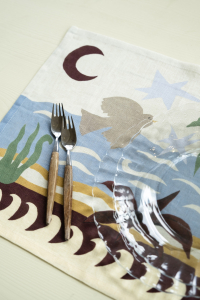 NYHET Ocean Bordstablett linne 