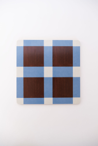 RUTAN Underlägg röd/blå 