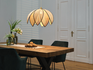 NYHET Decor Rattan Lotus Pendant 
