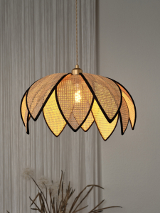 NYHET Decor Rattan Lotus Pendant 