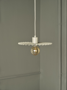 Plissee pendant 